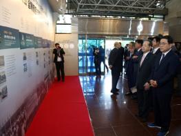 허성무 창원시장, 창원상공회의소 창립 120주년 기념 역사관 오픈 축하 기사 이미지